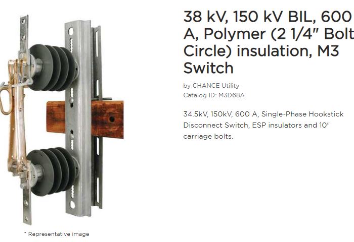 Switch Hook 600A 38kv